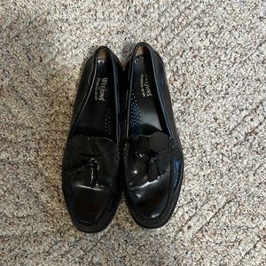 Leather tassel black loafers - worn only a handful of times. Size 9D